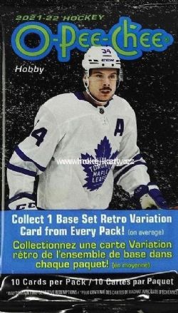 CARTE DE HOCKEY 2021-22 0-PEE-CHEE (10 CARTES)